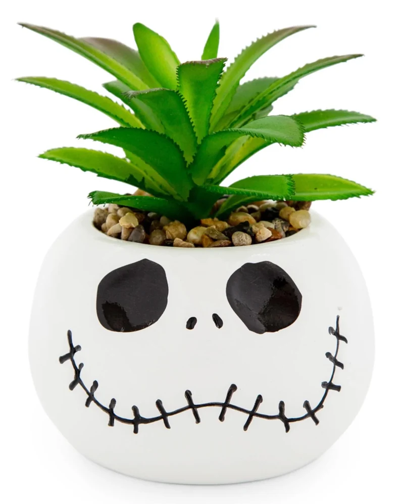 TNBC Jack Skellington Topf mit Sukkulente