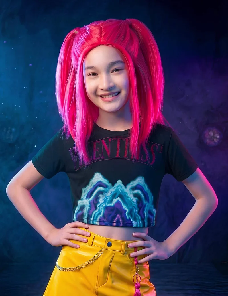 Perücke Mira Kpop Demon Hunter™ für Mädchen