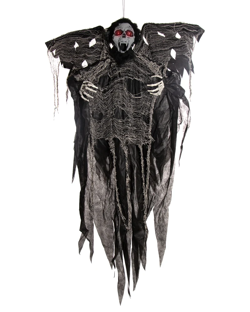 Nachtschlitzer Vampir mit Flügel Bewegung, Licht & Ton 153cm