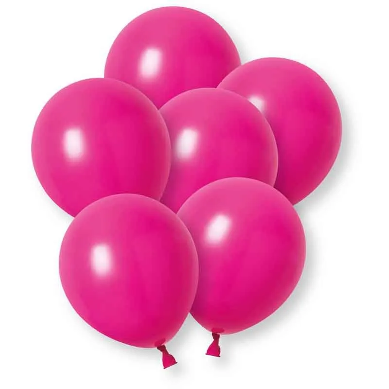 Rosa Ballons Premium 30 cm, 10 Stück