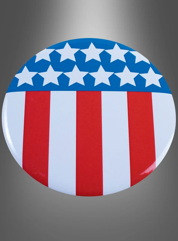 USA Jumbo Button Anstecker 10 cm