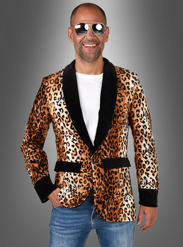 Jackett mit Leopardenmuster