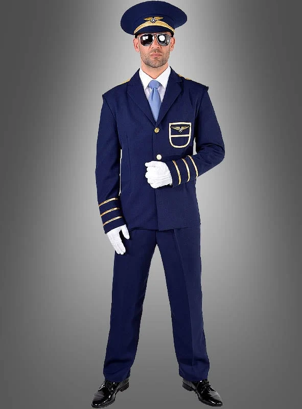 Pilot Kostüm für Herren