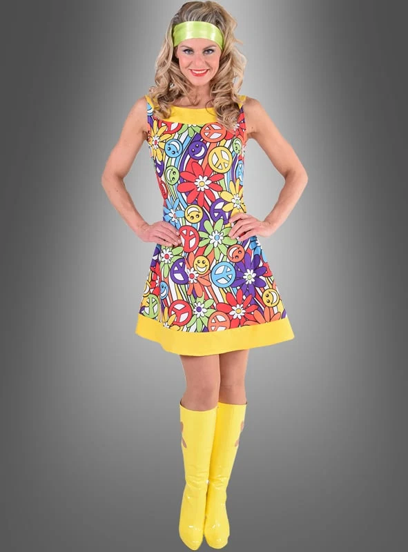 Hippie Blumenkleid Smile