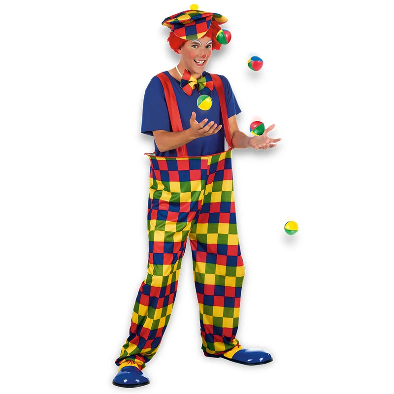 Clownkostuum | Voor Heren| Bonbon