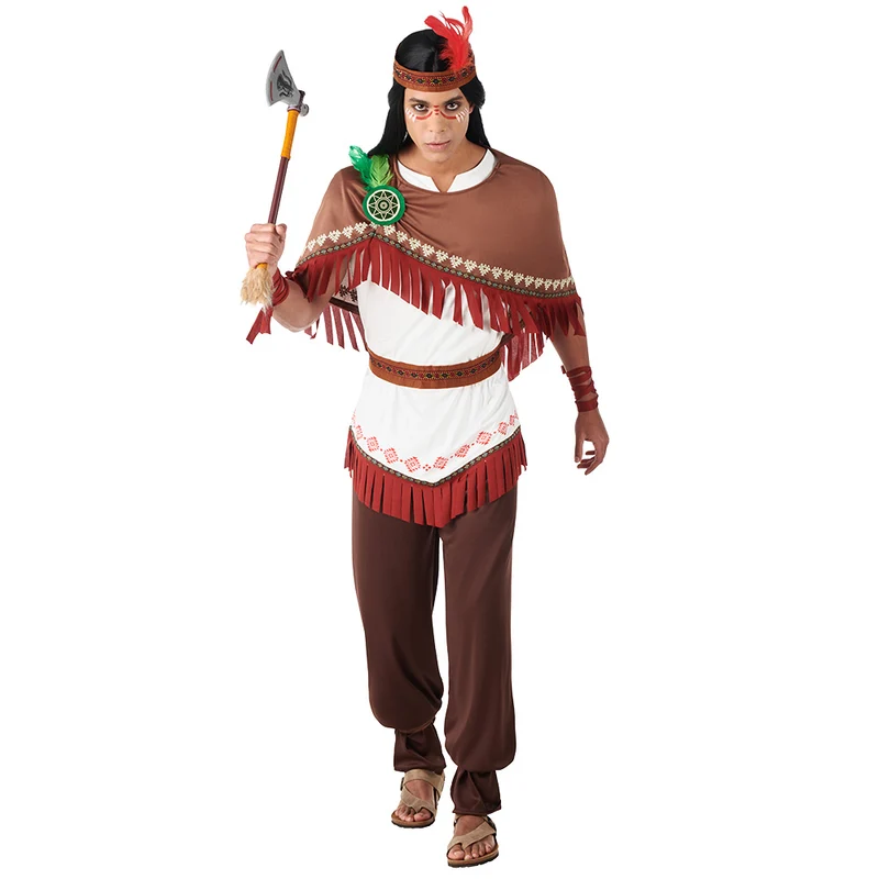 Indianenkostuum Heren | Native Dakota wolf