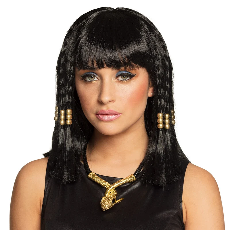 Pruik Cleo | Egyptische Koningin