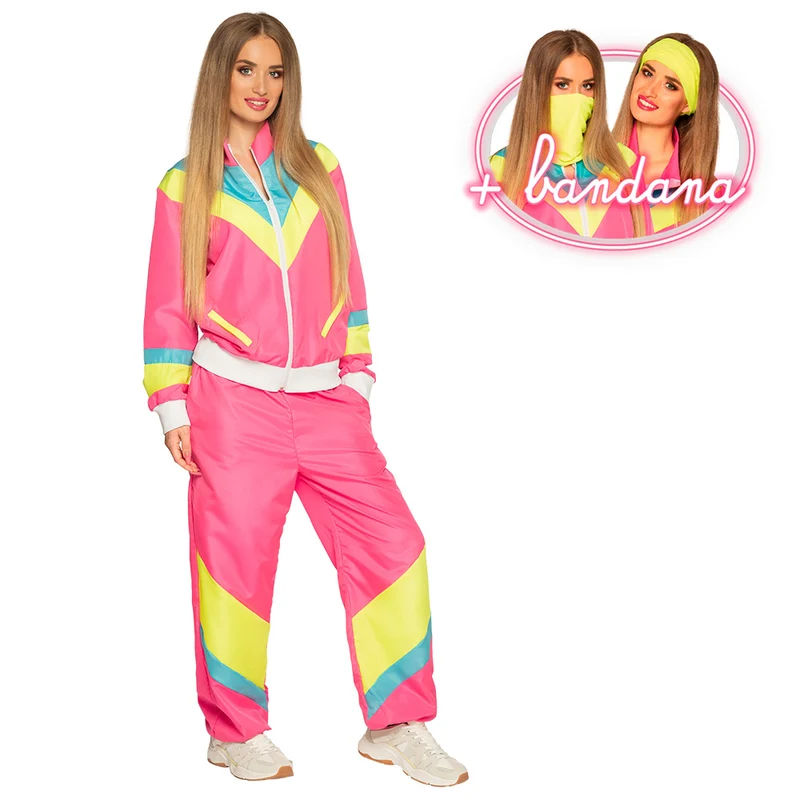 Jaren 90 Trainingspak | Retro Babe | Neonroze