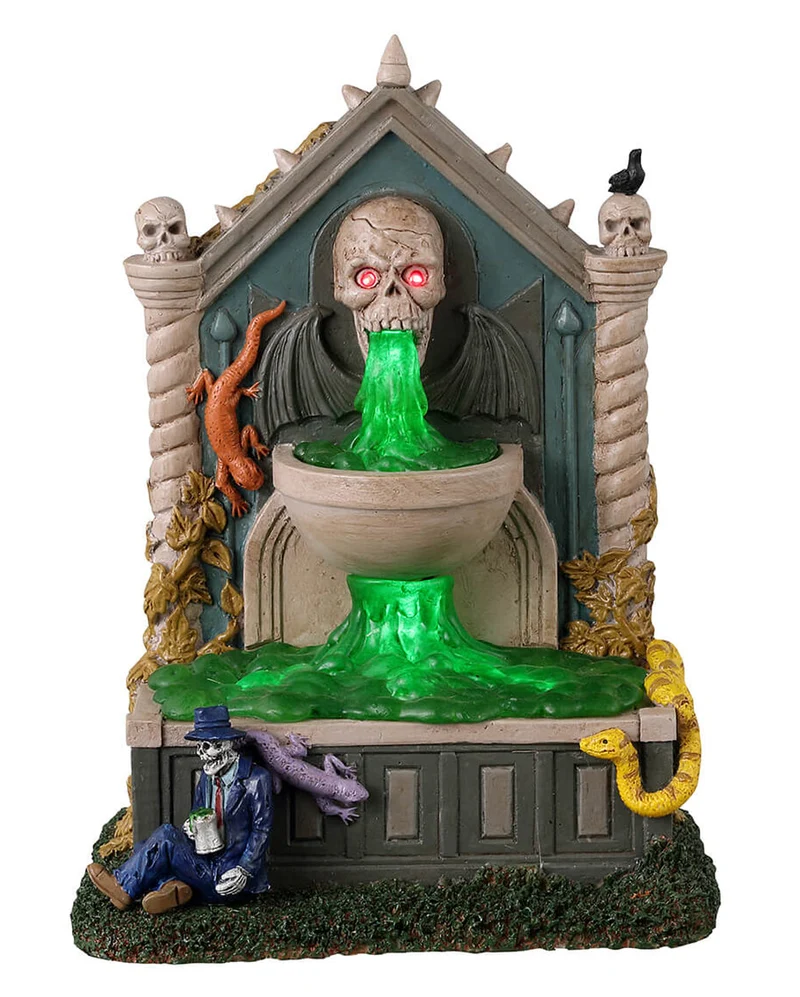 Lemax Spooky Town - Schleim Brunnen
