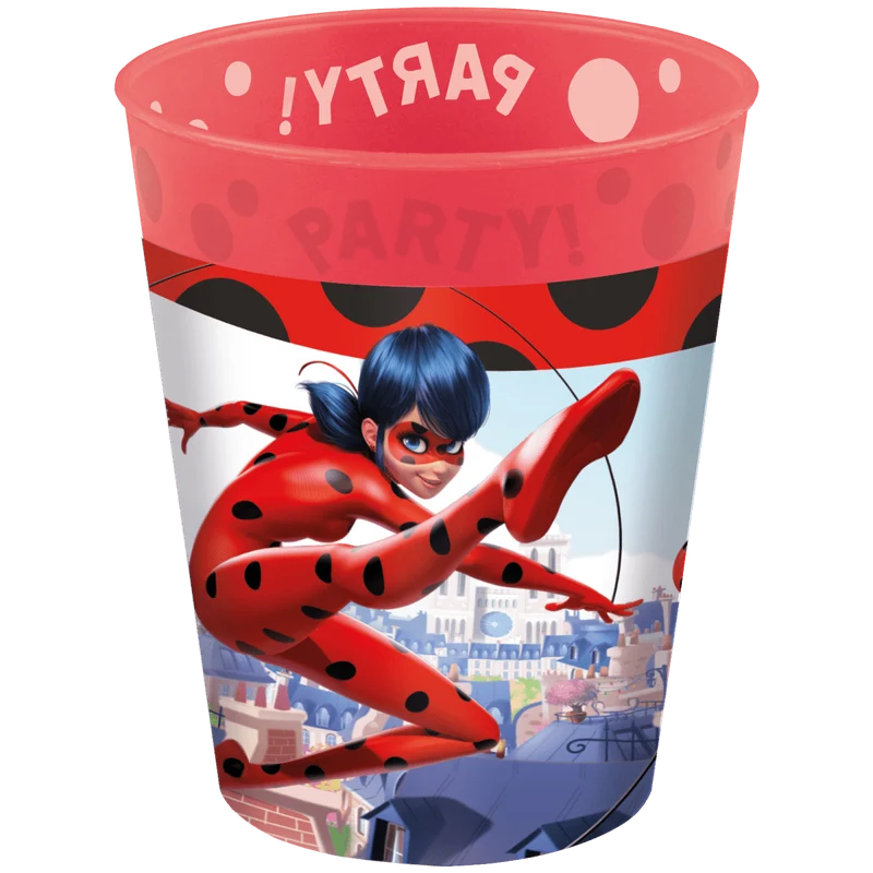 Wunderbare Becher Plastik 250ml 4Stk