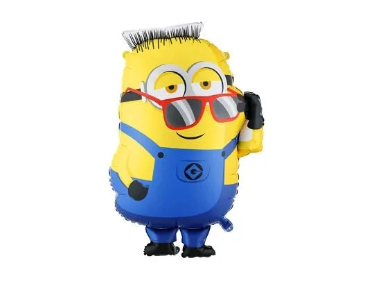 Minion-Folienballon Ron, leer, 79 cm
