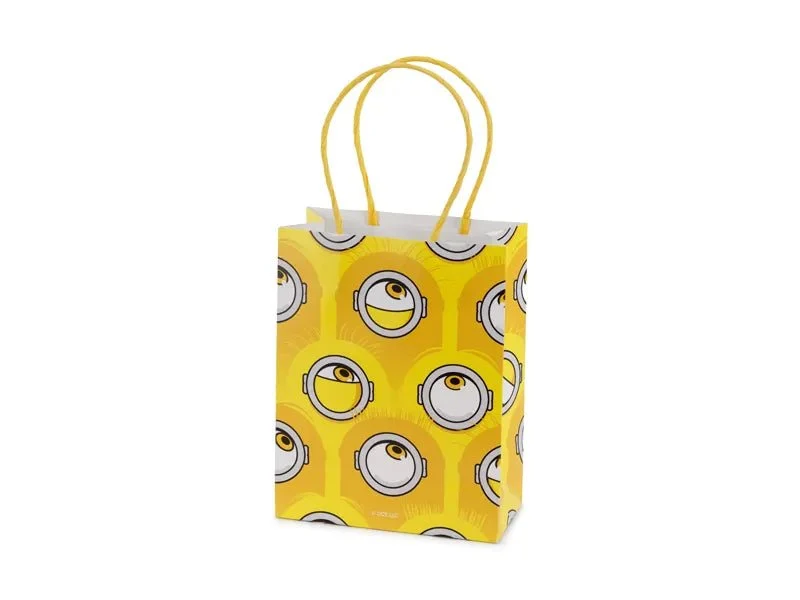 Minions-Geschenktütchen, gelb, 6 Stück