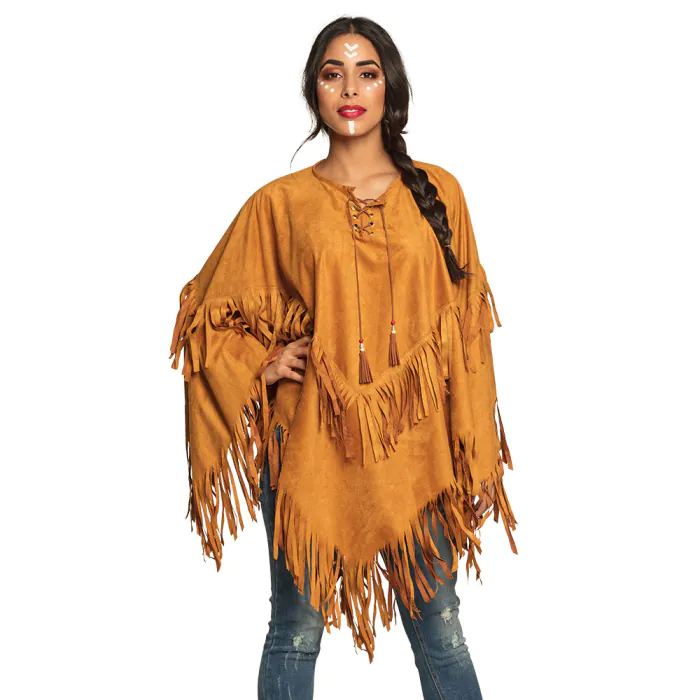 Poncho Bohemian | Voor Dames (one size)