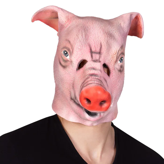 Masker Varken | Latex hoofdmasker Varken