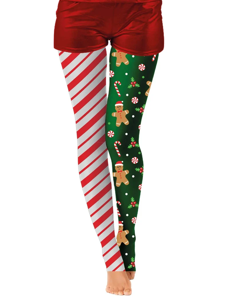 Weihnachtsstrumpfhose Lebkuchen für Erwachsene