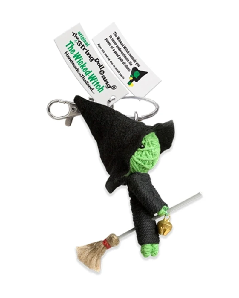 Wicked Witch Voodoo Strickpuppe Schlüsselanhänger