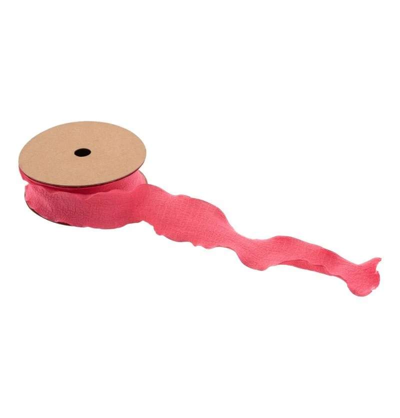 Fuchsia Farbband Ripple 4Cm 10m
