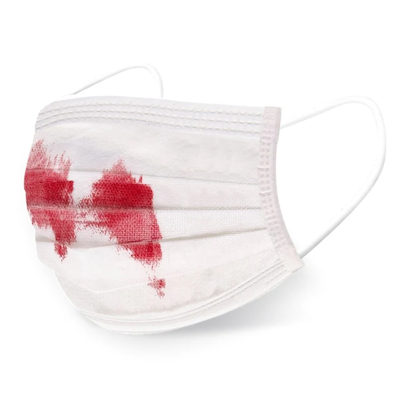Halloween Mundstück Blut