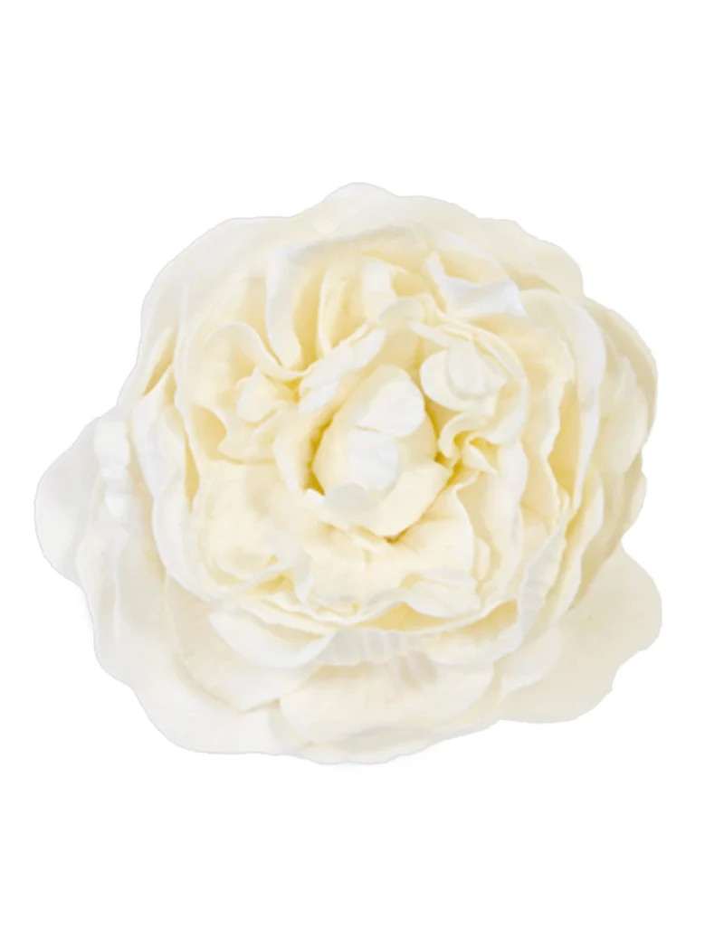 Tischdekoration Altrosa Elfenbein 12 cm Kunstblume