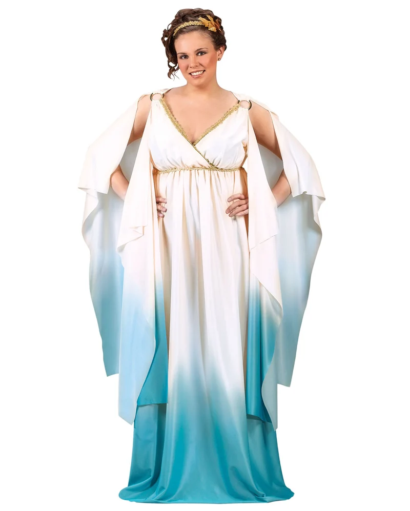 Griechische Göttin Kostüm Plus Size