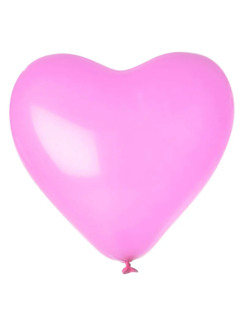 24 Herz Luftballons hellrosa 33cm