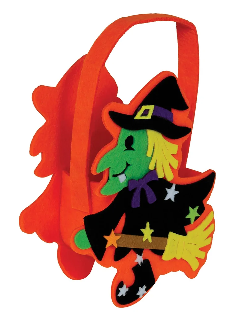 Halloween Hexe Süßigkeiten Tasche