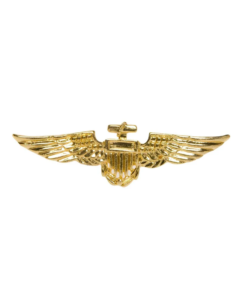 Goldglänzendes Pilotenabzeichen