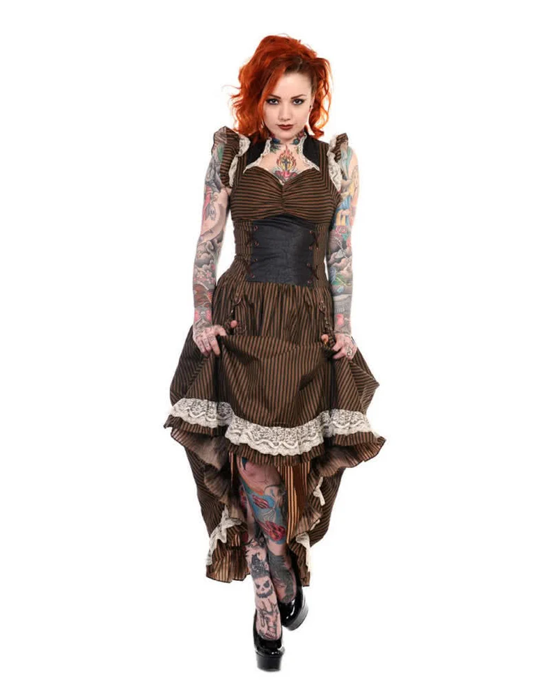 Viktorianisches Steampunk Kleid