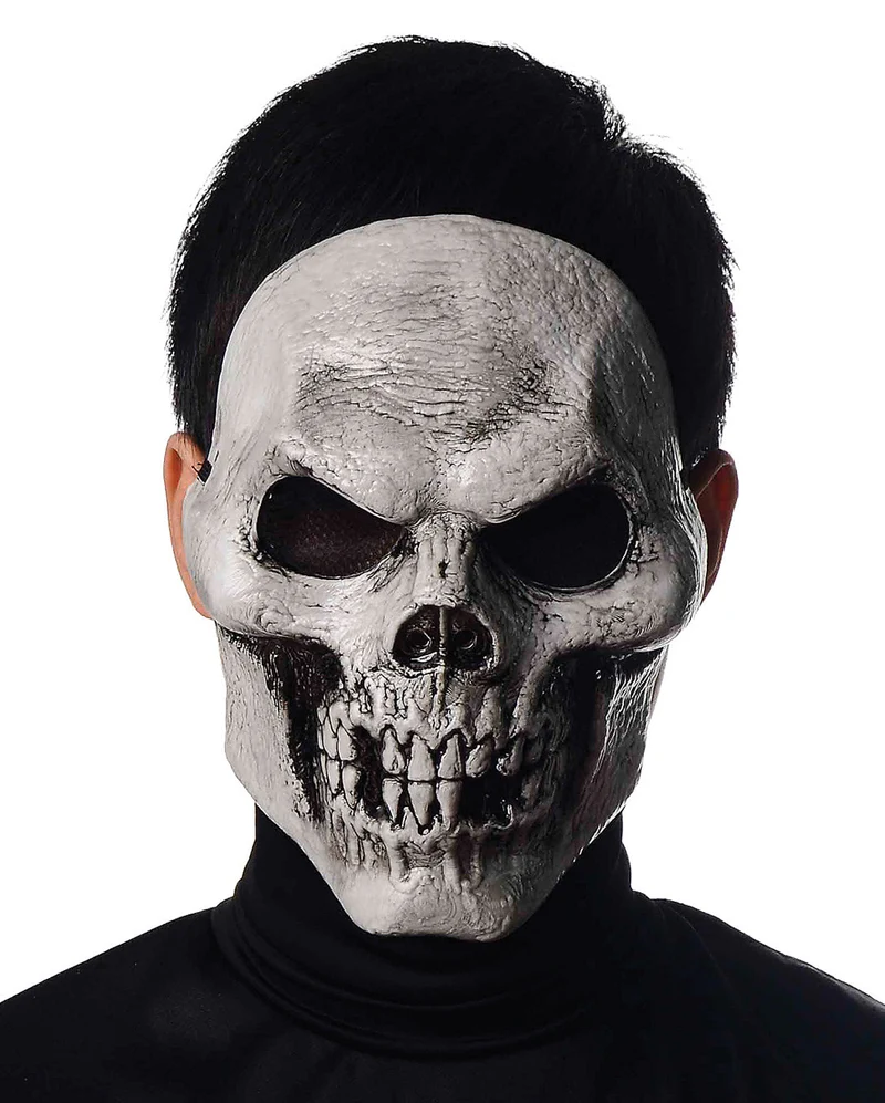Scary Reaper Halloween Halbmaske