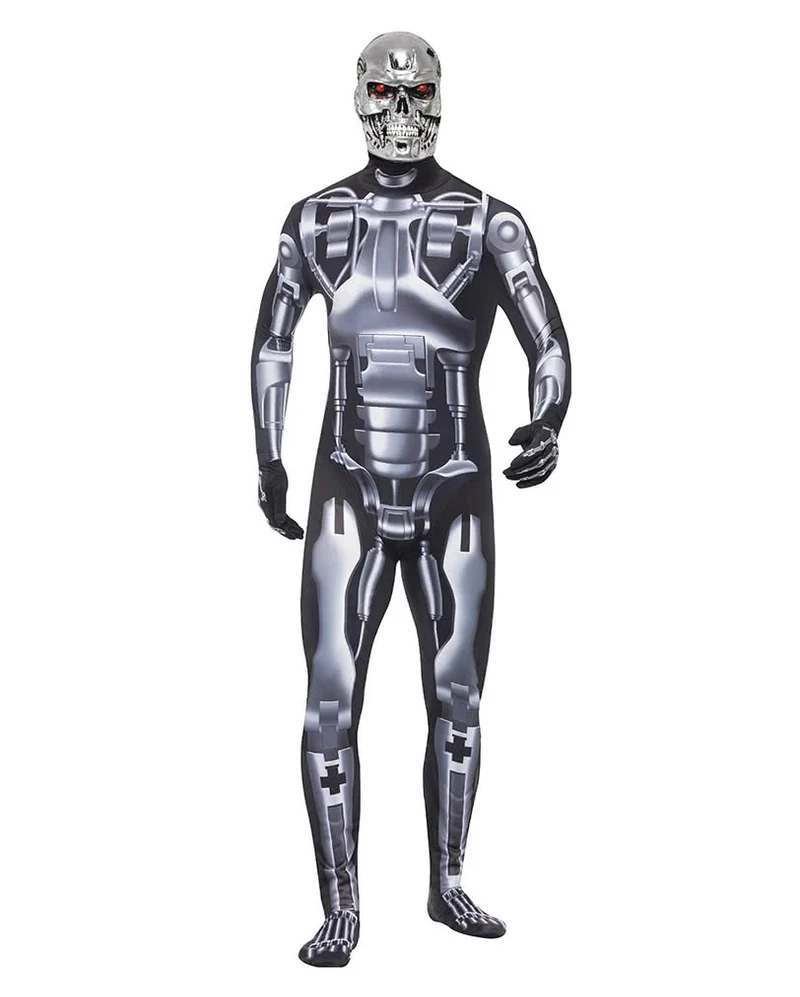 Terminator-Kostüm Endoskeleton für Herren