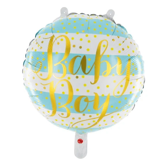 Baby-Heliumballon „Boy“ (leer), 45 cm