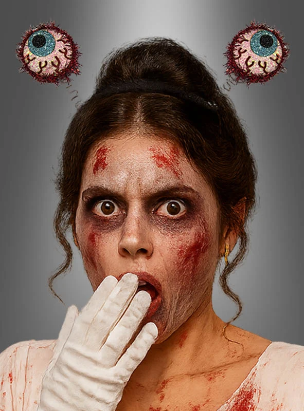 Lustiger Augen Haarreif 2D Halloween