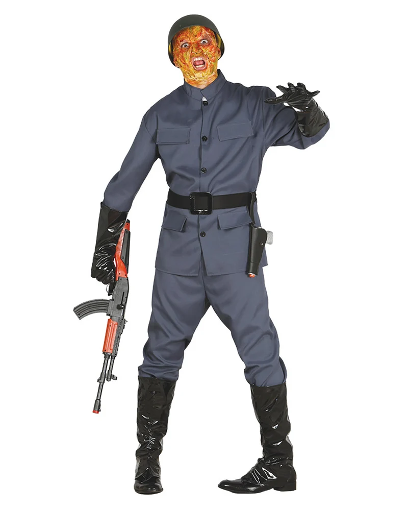 Zombie Soldat Herrenkostüm