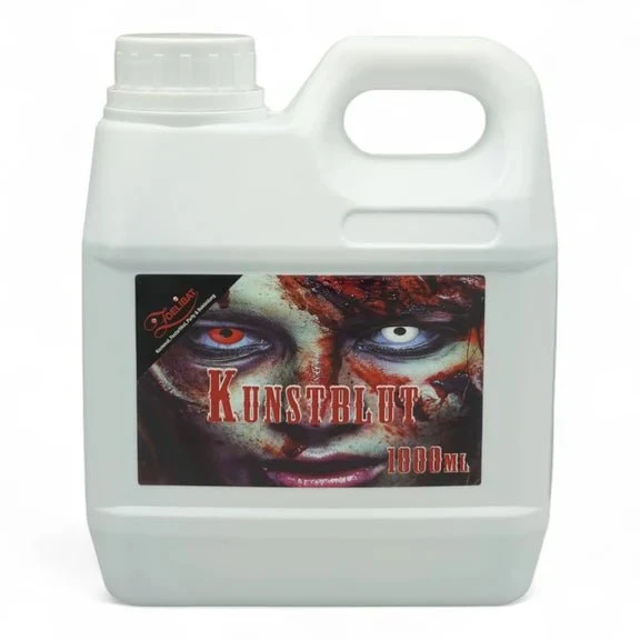 Rotes Kunstblut, hell, leicht zähflüssig, 1 l