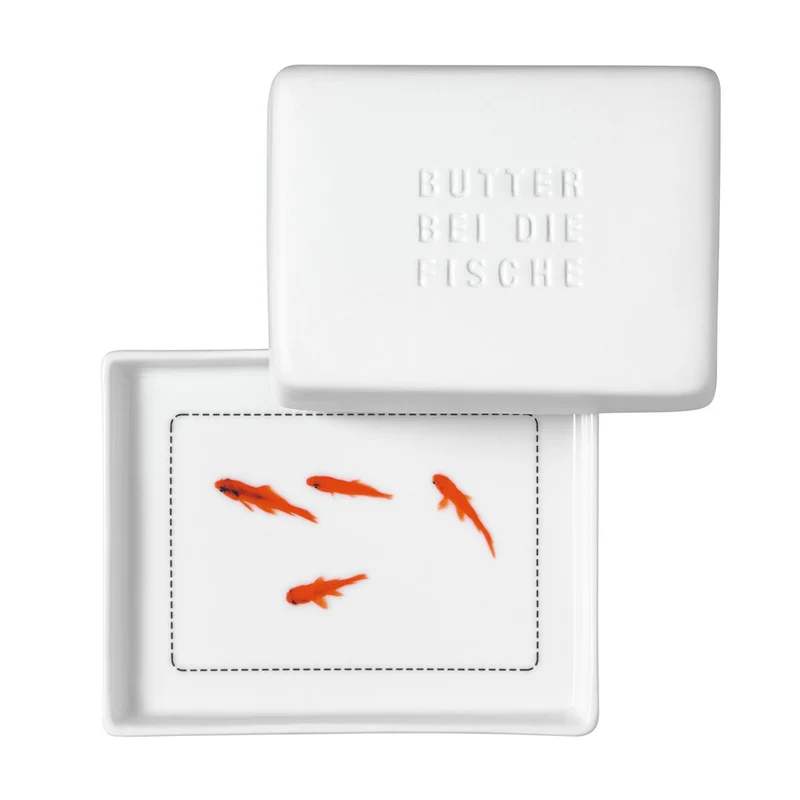 Räder PET Breakfast Butterdose Butter bei die Fische