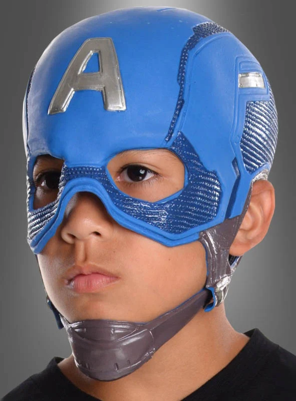 Deluxe Captain America Maske Kinder