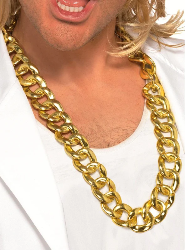 Halskette gold Goldkette Pimp