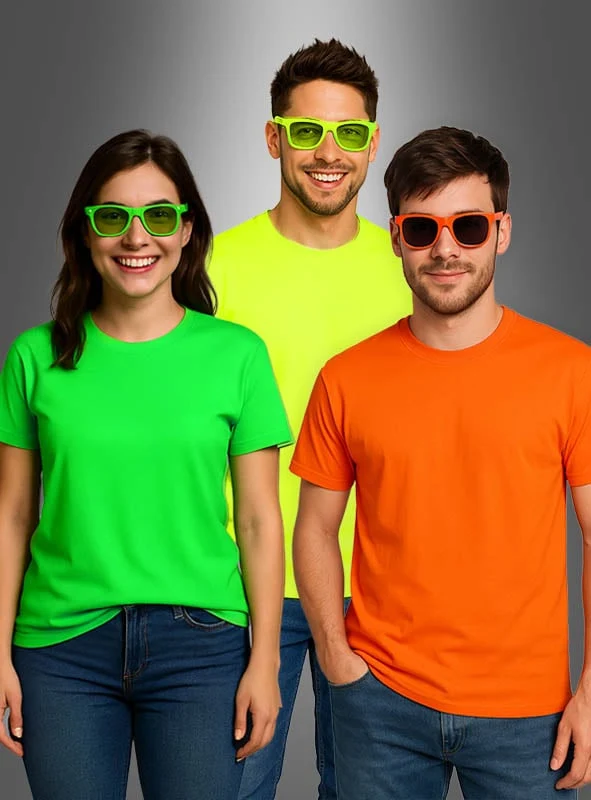 Neon T-Shirt Damen und Herren