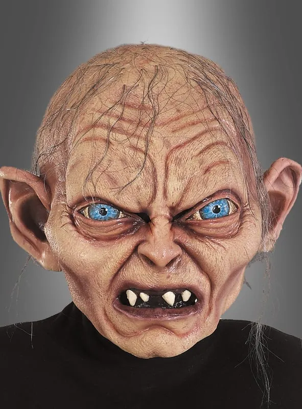 Der Herr der Ringe Hobbit Gollum Latex Maske