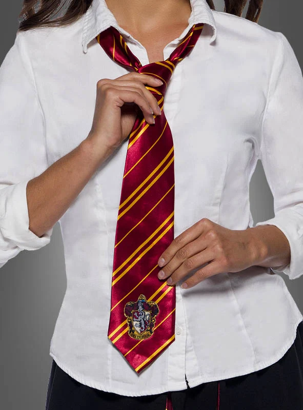 Gryffindor Krawatte mit Wappen