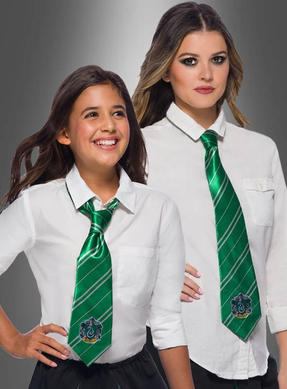 Slytherin Krawatte Harry Potter grün