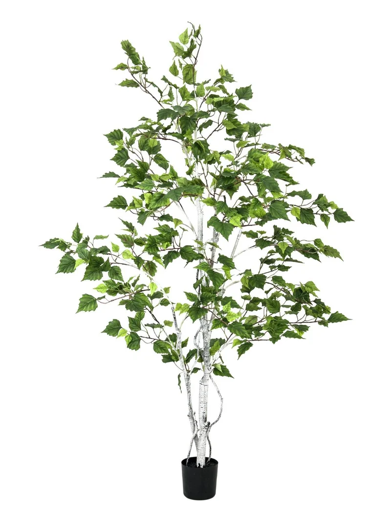 Birkenbaum, Kunstpflanze, 150 cm - 210 cm Höhe