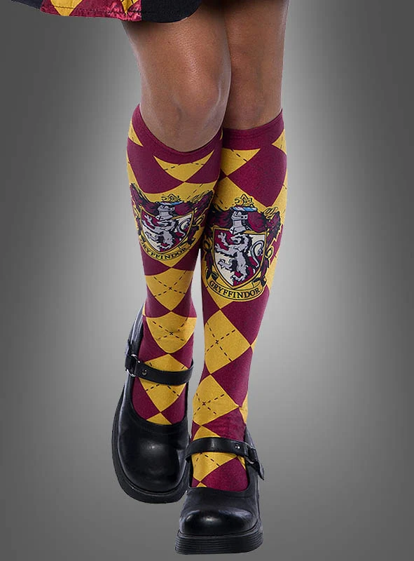 Gryffindor Kniestrümpfe Harry Potter rot gelb