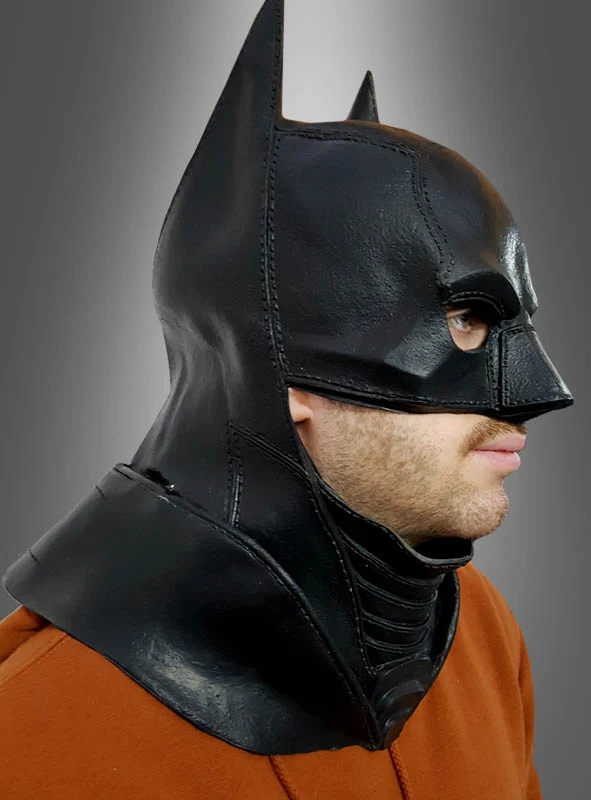 Original DC Batman Latexmaske für Erwachsene