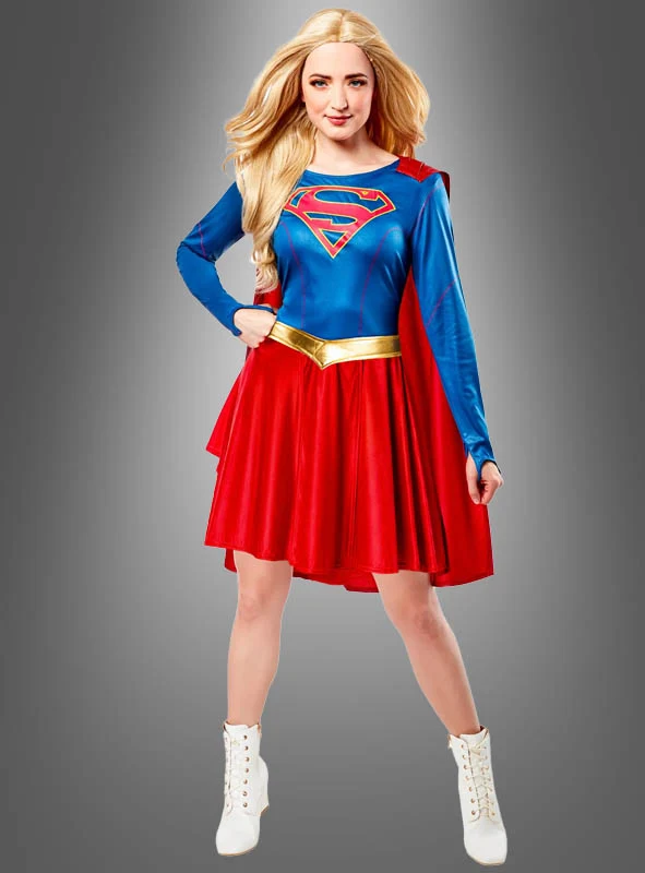 Supergirl Kostüm für Damen DC Comics