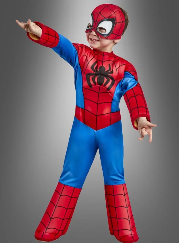 Spidey Spiderman Kostüm für kleine Kinder