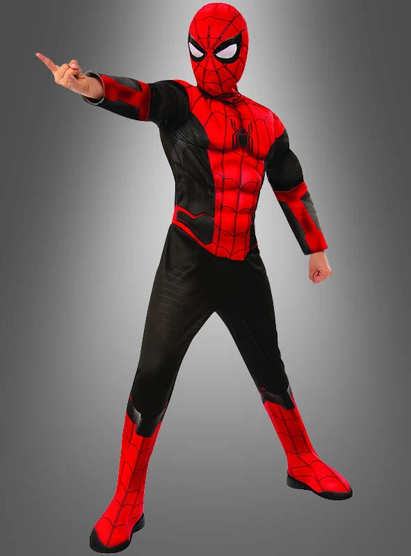 Spider-Man V3 Kinder Kostüm schwarz-rot