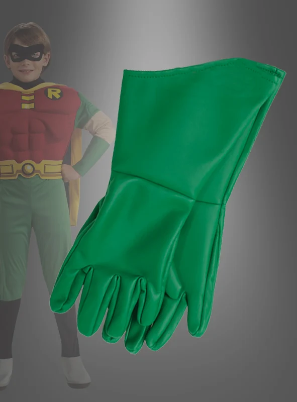 Robin Kinder Handschuhe aus Batman