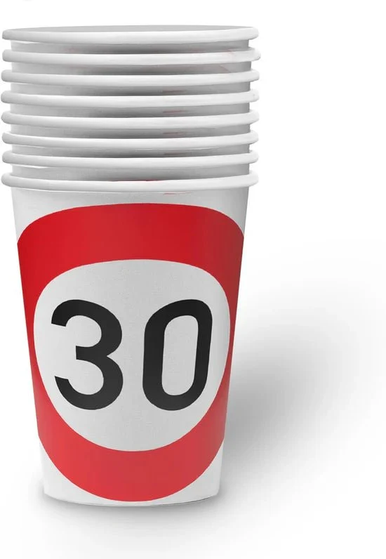 30 Jahre „Bekers“ Verkehrsschild 250 ml