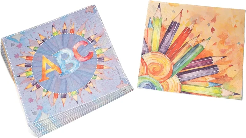 Einschulung Servietten, 3-lagig, 33 cm, 20 Stück